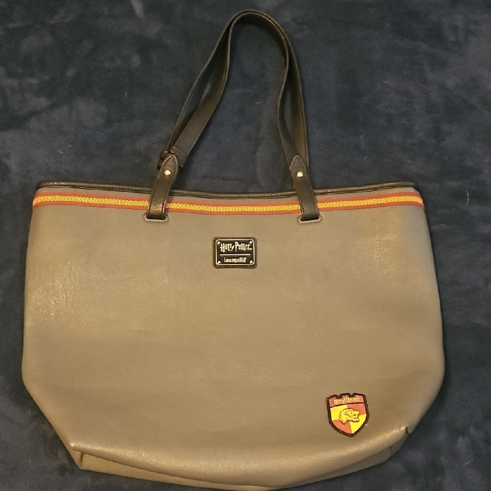 Loungefly Harry Potter Gray Tote Bag